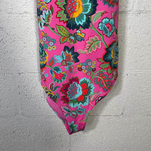 Jessica Simpson Women's Rosies Bushes One-Piece Swimsuit Medium - Picture 4 of 13